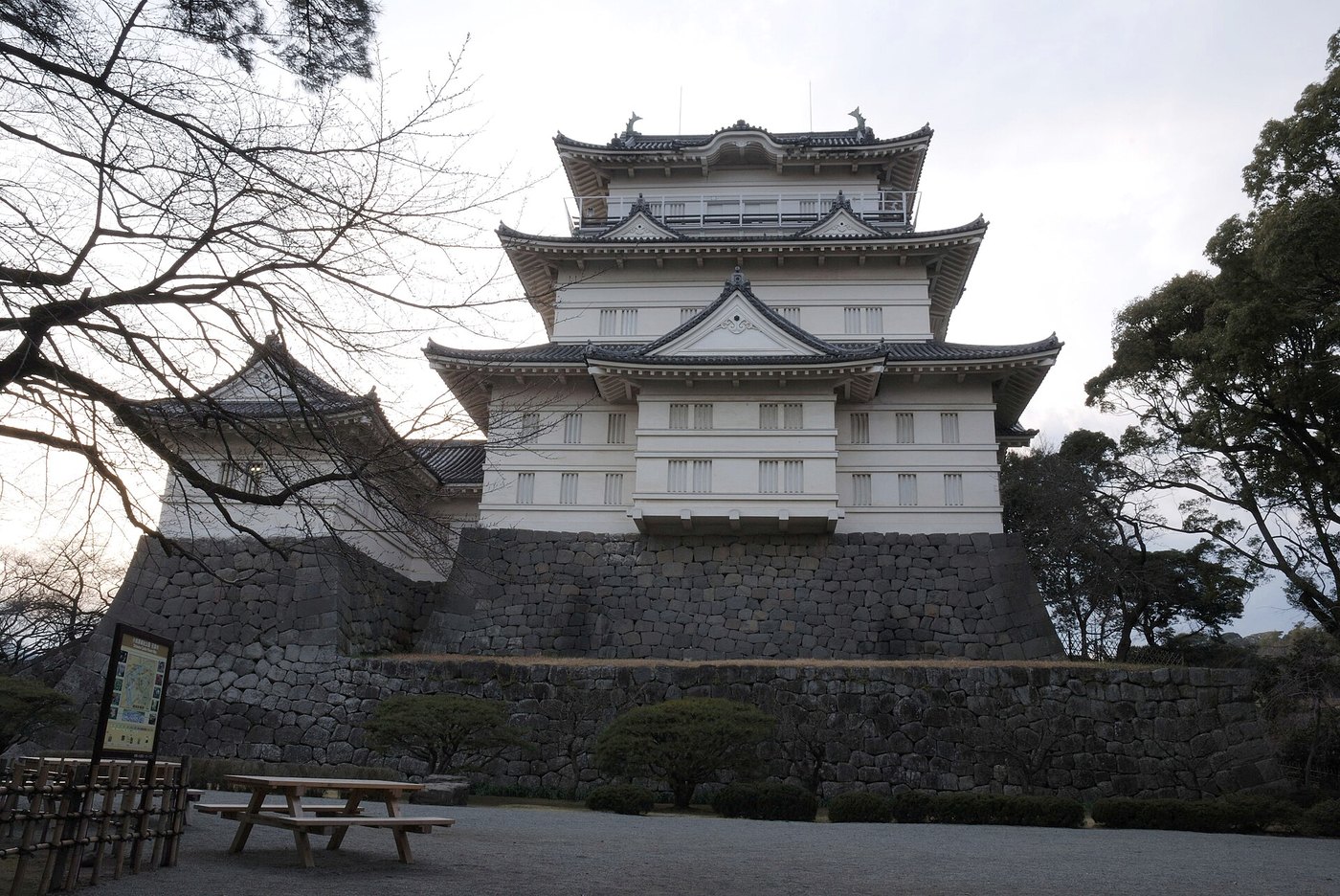 小田原城の天守閣
